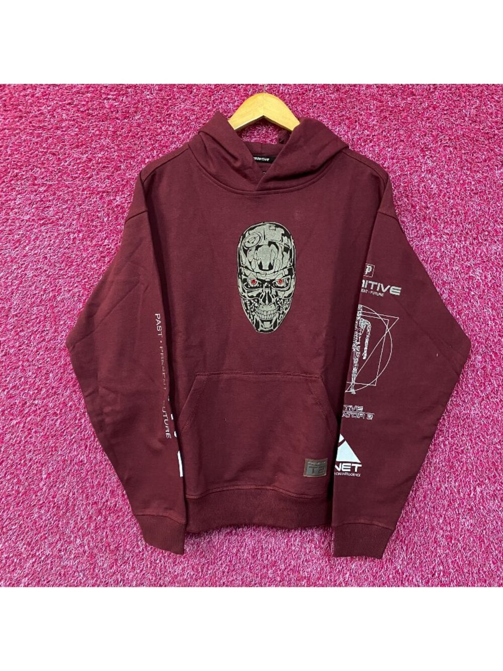 Primitive x Terminator 2 Judgment Day Oversized Hoodie Size Medium